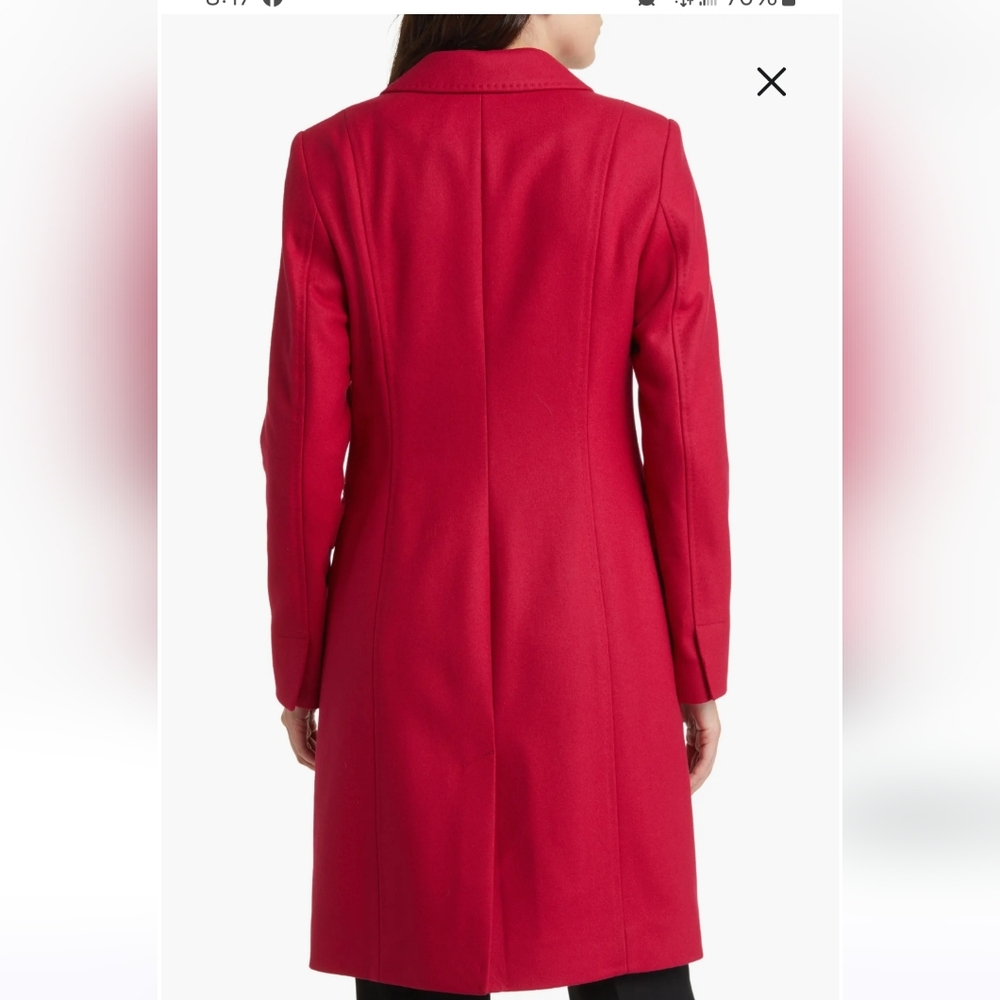 Remmiey Wool Blend Coat - Picture 2 of 4